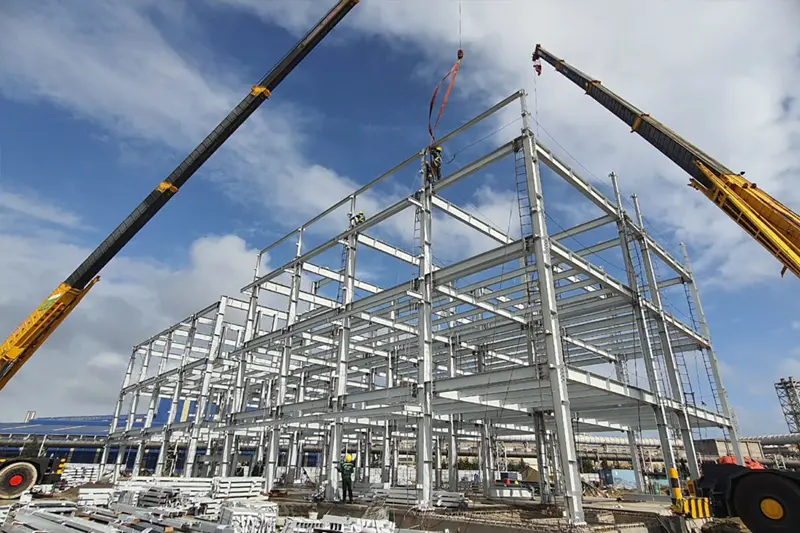 commoda Steel Structure Factory Aedificiorum